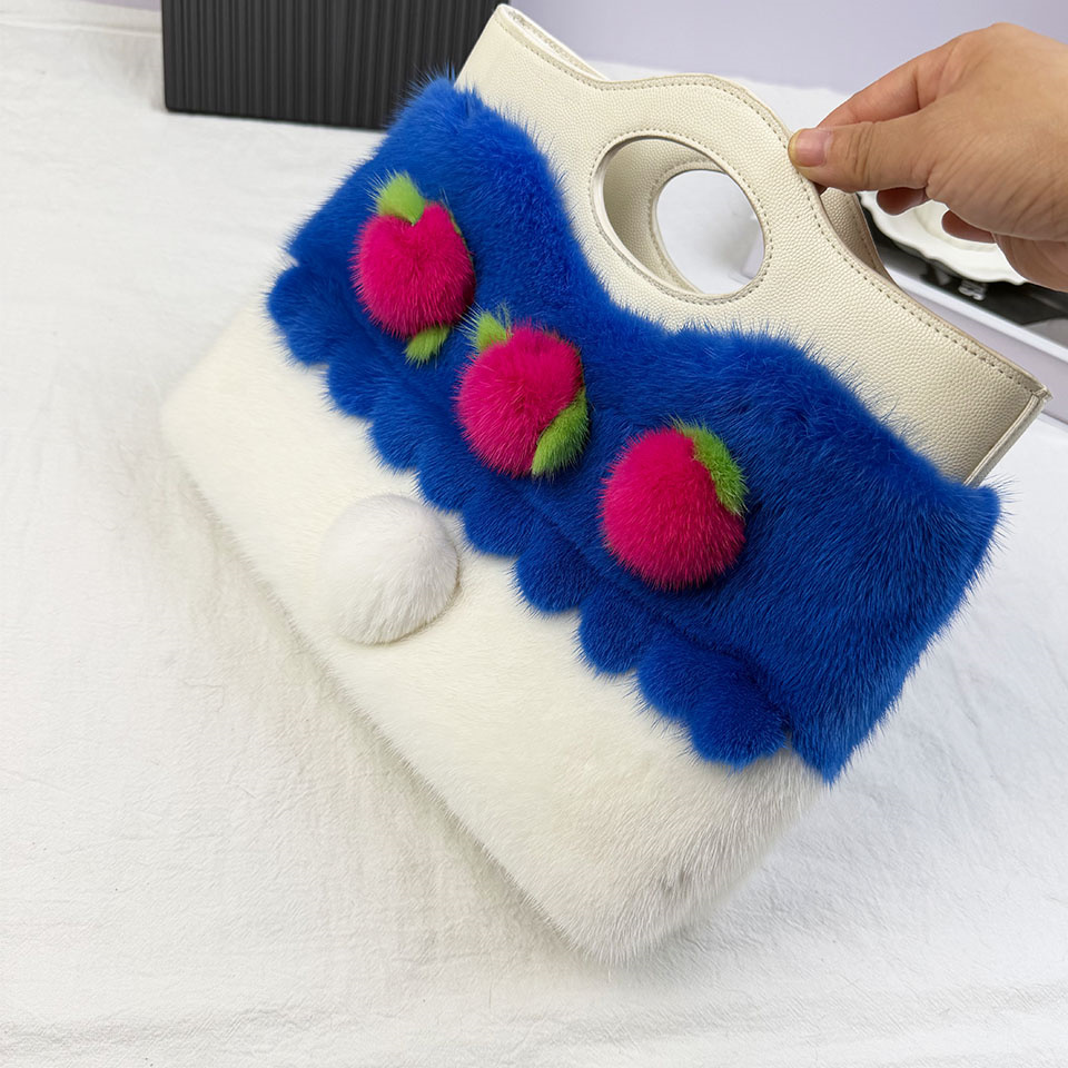 Lüks Vizon Kürk Tote Çanta Kad - Interior Design High End incelemesi ve fiyatı
