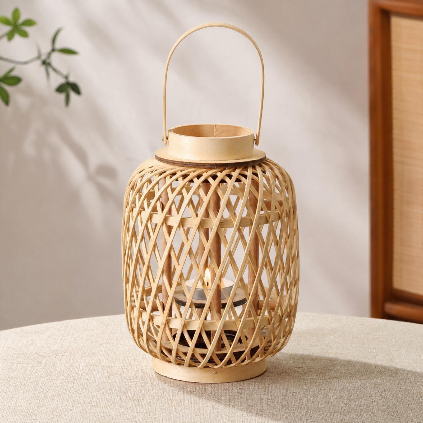 Bambu Mum Feneri Tutucu, El Do - Candle Holder Decor incelemesi ve fiyatı