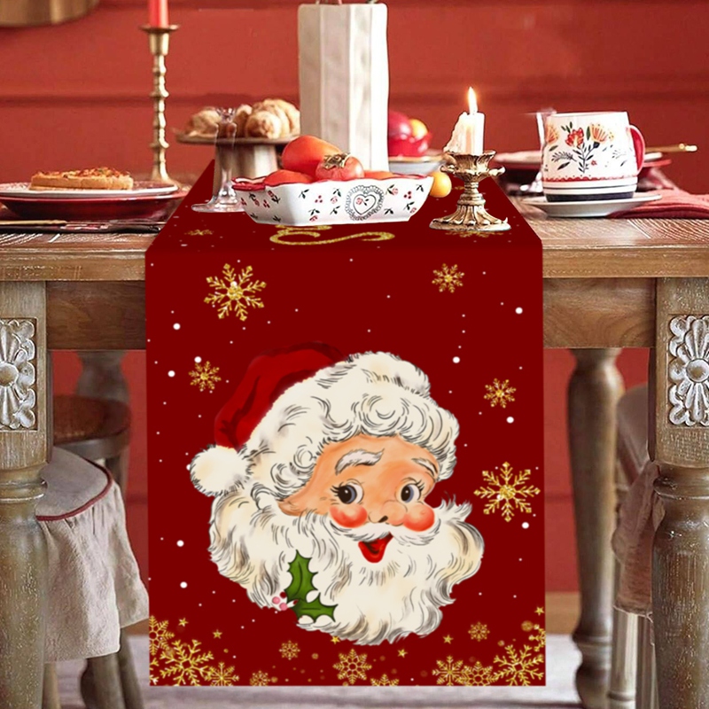 Noel Masa Örtüsü Mutlu Noeller - Table Runner incelemesi ve fiyatı