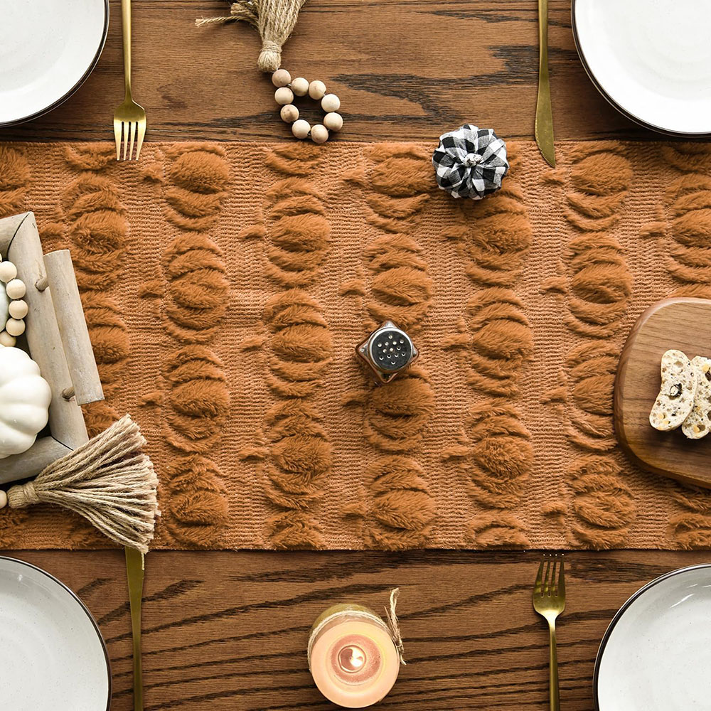 Karamelli 3D Peluş Balkabağı M - Table Runner incelemesi ve fiyatı