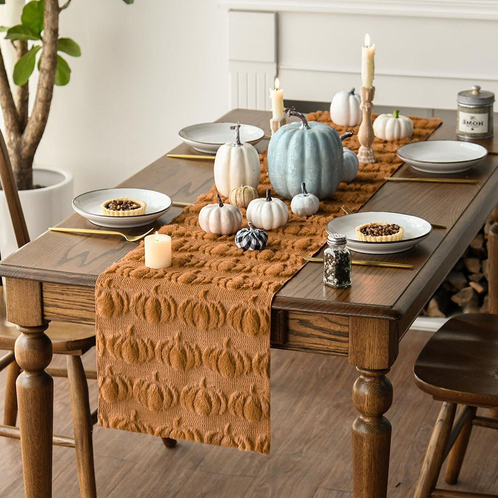 Karamelli 3D Peluş Balkabağı M - Table Runner incelemesi ve fiyatı