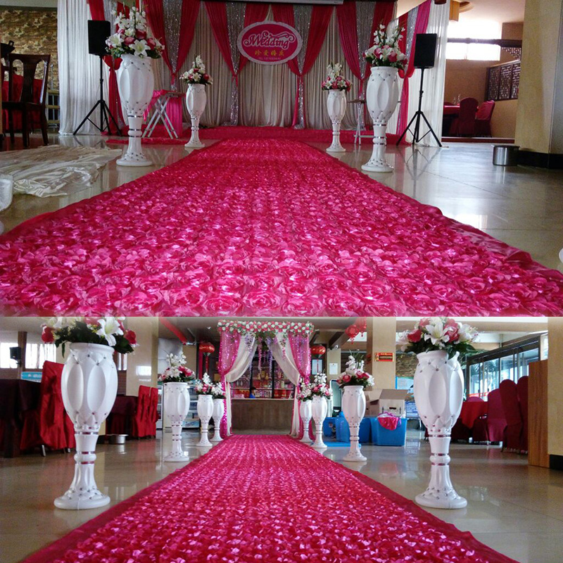 10Yard Saten Kumaş 3D Gül Çiçe - Table Runner incelemesi ve fiyatı