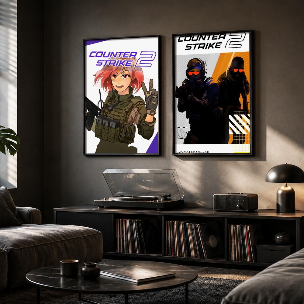 CS-Counter-Strike 2 Oyun Poste - Interior Design Living Room incelemesi ve fiyatı